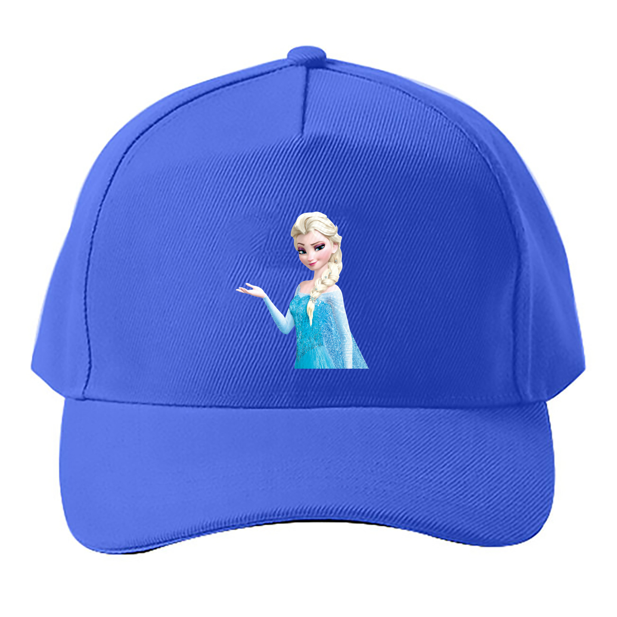 （画像用） アナと雪の女王 アンナ エルサ Frozen Anna Elsa ベースボールキャップ 綿100％ 男女兼用 帽子 スポーツ